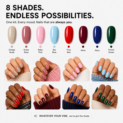 ByBeautiq One-Step Gel Nail Kit