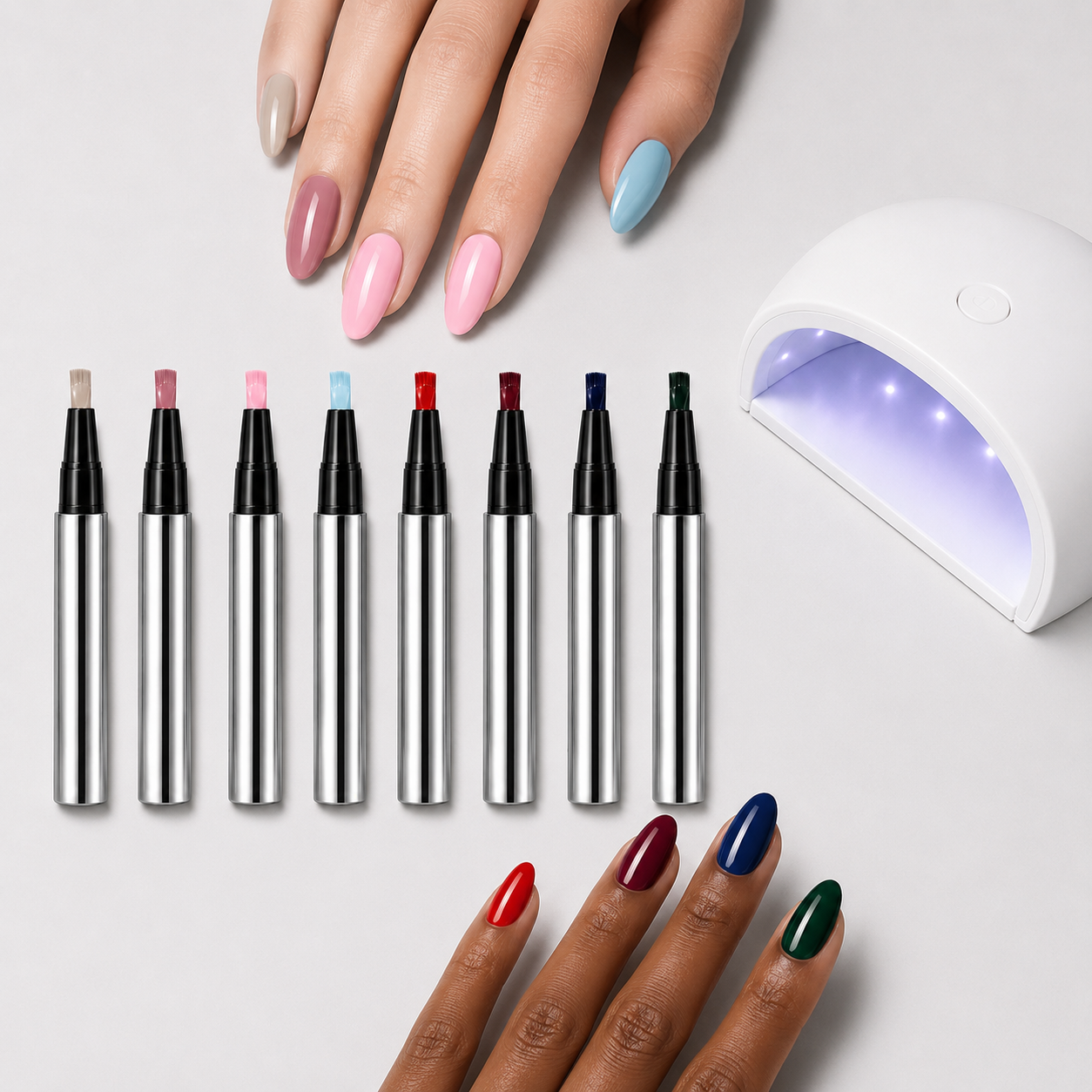 ByBeautiq gel nail shade collection